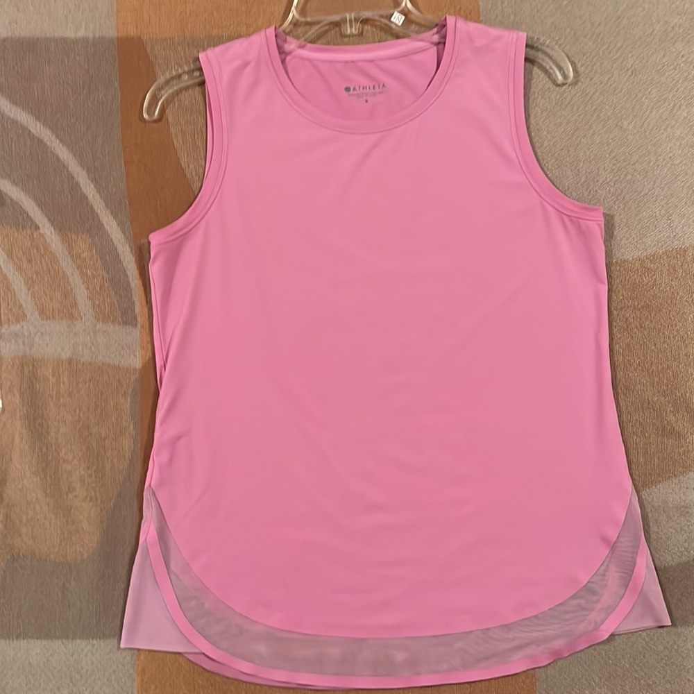 Athleta Active Tank, buttery soft pink, Oversized S